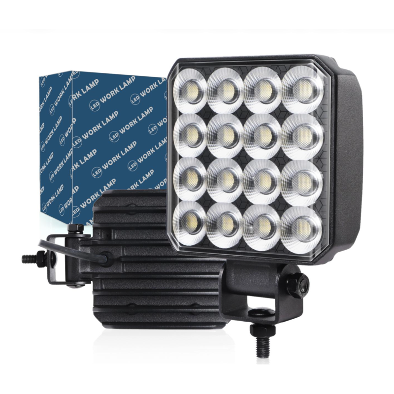 Sertificēts Darba Un Atpakaļgaitas Lukturis 96w 7500Lm (Philips Chip) 115mm Mazs 9-32 Volti
